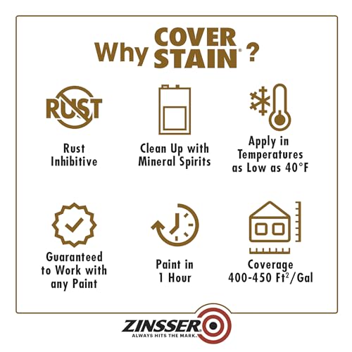 Zinsser High Hide Cover-Stain Primer, White
