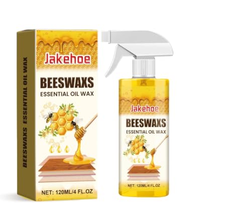 Natural Beeswax Furniture Polish Spray for Wood Tables Cabinets Crafts