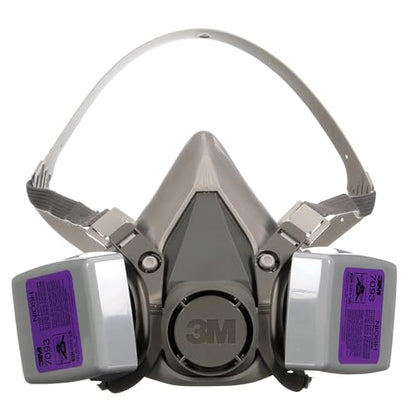 3M P100 Hard Case Particulate Reusable Respirator 62093, Medium, 1-Kit