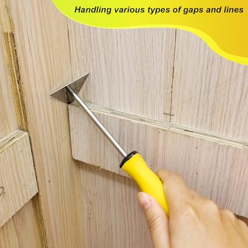 2" Heavy-Duty Triangular Scraper, Stainless Steel Paint & Adhesive Remover