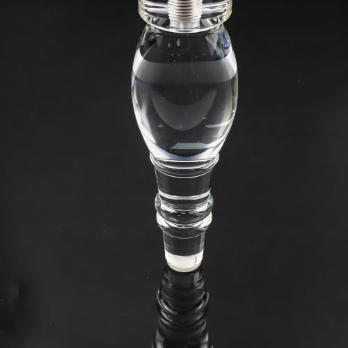 7 Inches Clear Acrylic Furniture Legs 4Pcs, M10 Bolt Sofa Feet - size: H 7 Inch
