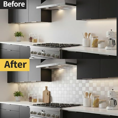 Yipscazo 10 Sheet Peel and Stick Backsplash Mosaic Tiles Stainless Steel Metal Look Kitchen Backsplash Stick on Tiles for Stove, Bathroom, Laundry in Silver (11.8'' x 11.8'') - color: Square Sheet