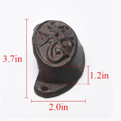 PopTop Brass Retro/Vintage Rustic Cast Iron Drawer Knob/Pull
