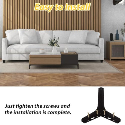 12PCS Metal Furniture Legs 6 inch Sofa Legs, Modern Style