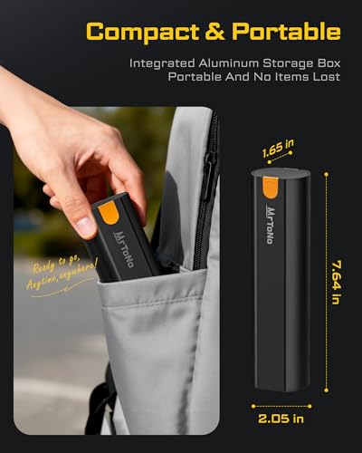 MrToNo Electric Screwdriver Set, Power Screwdriver with 33 Magnetic Bits