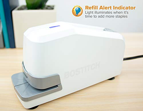 Bostitch Office Impulse 30 Sheet Electric Stapler - Heavy Duty, No-Jam, White (02011) (Pack of 6) - color: White, size: Small (Pack of 6)