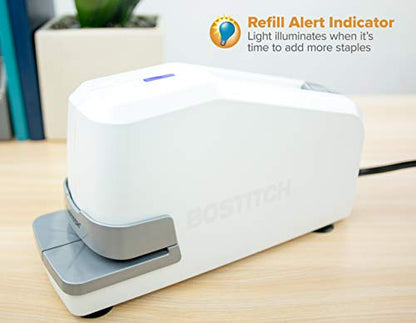 Bostitch Office Impulse 30 Sheet Electric Stapler - Heavy Duty, No-Jam, White (02011) (Pack of 6) - color: White, size: Small (Pack of 6)