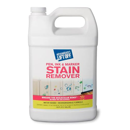 Motsenbocker's Lift Off Pen, Ink & Marker Stain Remover, 1 Gal - size: 128 Fl Oz (Pack of 1)