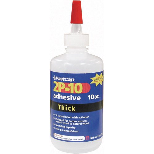 FastCap 2P-10 Thick Super Glue Adhesive, 10 oz