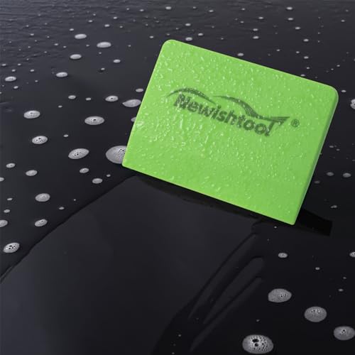 NEWISHTOOL Soft Silicone Small Squeegee for Vinyl, 2 PCS Rubber PPF Tool - color: Green