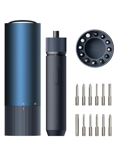 HOTO 12-in-1 Electric Screwdriver Rechargeable, Cordless Screwdriver Set