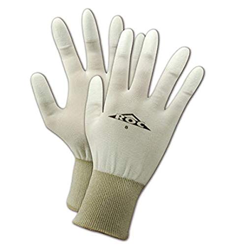 MAGID ROC Scratch-Resistant Fingertip Work Gloves, 24 Pair, PU58 - size: 9/L, style: 24 Pairs
