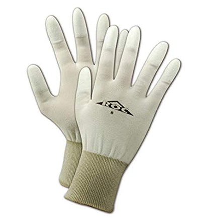 MAGID ROC Scratch-Resistant Fingertip Work Gloves, 24 Pair, PU58 - size: 9/L, style: 24 Pairs