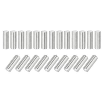 MECCANIXITY 22Pcs Dowel Pin 8mm x 22mm Shelf Support Pin 304 Stainless Steel Shelf Pegs for Shelves Cabinets Furniture Nickel Plated, Silver Tone - size: 8mm x 22mm