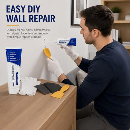 Drywall Repair Kit, 2 Pack 250g Wall Repair Paste with Tools