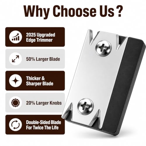 Edge Banding Trimmer, Upgraded Handheld Edge Band Trimmer Cutter