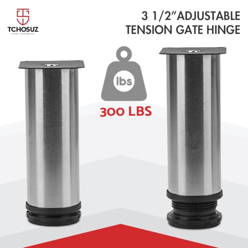 6 Inch Heavy-Duty Metal Furniture Legs 4-Pack Modern Round Feet - size: 6"/15cm
