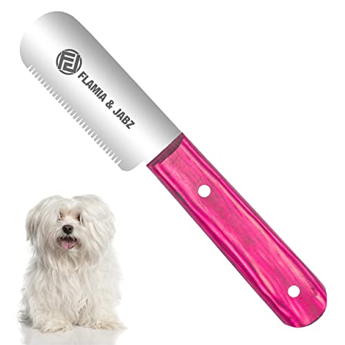 FJ Professional Stripping Knife, Right handed, 3 inch blade (Stainless Steel) (Medium, Pink) - color: Pink, size: Medium