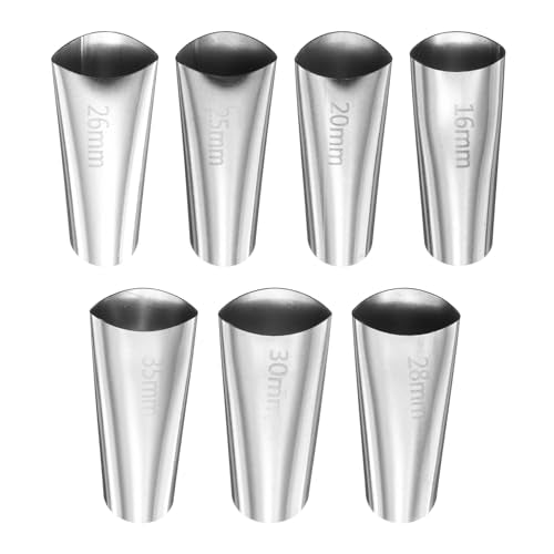 HARFINGTON 7pcs Caulking Nozzle Applicator 16/20/25/26/28/30/35mm Kit - size: 16/20/25/26/28/30/35mm