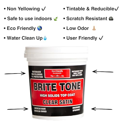 Brite Tone Instriment Finish (Satin, 16oz/Pint)