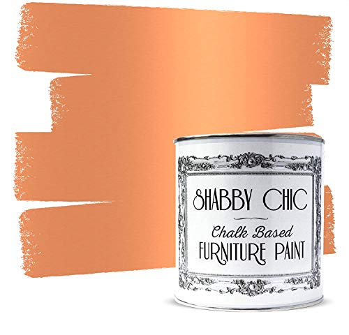 Shabby Chic Chalk Based Furniture Paint - Antique Bronze 250ml - Chalked, Use on Wood, Stone, Brick, Metal , Plaster or Plastic, No Primer Needed, Made in the UK