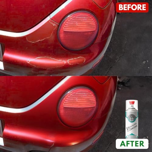ERA Paints 2K High Gloss Clear Coat Spray/Aerosol Can – Professional Quality & Finish - Easy to Use – Best Value (4 Spray Can w/Can-Gun1) - style: 4 Spray Can w/Can-Gun1