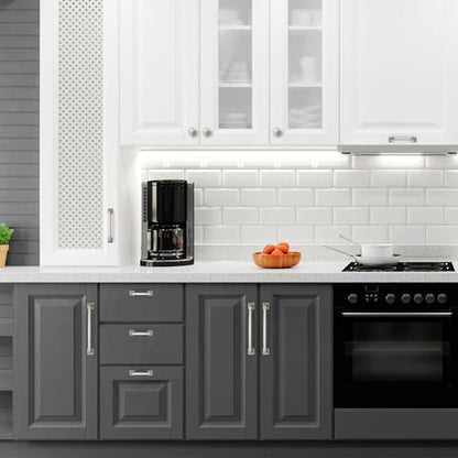 30 Pack Kitchen Cabinet Handles 3-3/4 Inch Brushed Nickel Cabinet Pulls - color: Brushed Nickel, size: 3-3/4 Inch Hole Centers