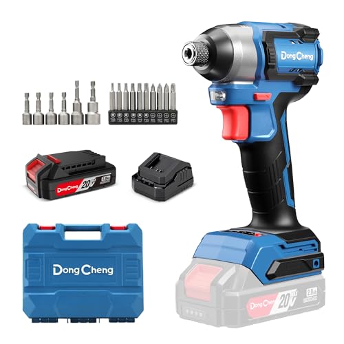 Dong Cheng 20V Brushless Impact Driver,1460 in-lbs(1X2.0Ah)