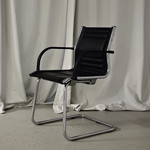 Marine Vinyl Fabric, Upholstery Faux Leather, Outdoor Boat Automotive, DIY and Crafting Pleather - Cut by The Yard (Black) - color: Black, size: Cut By The Yard