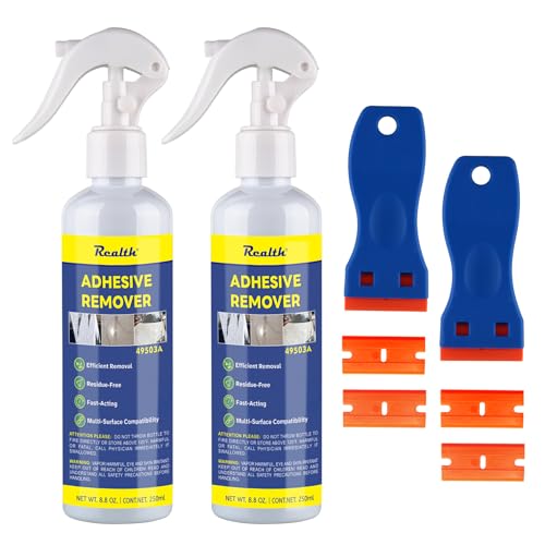 Realth Adhesive Remover Spray 8.45 fl oz 2 Pack - size: 8.8 Fl Oz (Pack of 2)
