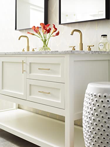 Amerock | Cabinet Pull | Champagne Bronze | 3-3/4 inch (96 mm) Center to Center | Bar Pulls | 1 Pack | Drawer Pull | Drawer Handle | Cabinet Hardware - color: Champagne Bronze, size: 3-3/4 Inch (96 mm) Center-to-Center