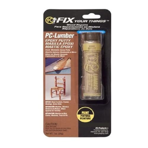 PC Products - 25574 PC-Lumber Epoxy Putty, 1oz Stick,Tan - size: 1 oz