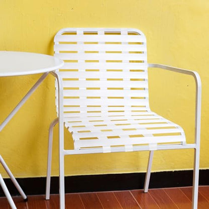 Landical Lawn Chair Webbing for Patio Chairs,2 Inch Wide 10 ft, White - color: white