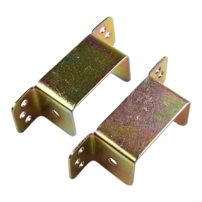 Bed Frame Center Support Brackets, Bed Frame Brackets Adapter U-Shape Bed Supporters Hardware For Headboard And Footboard(50mm) - size: 50mm