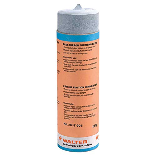 Walter 07T905 Polishing Paste - Metal Finishing Paste for Stainless Steel, Aluminum, 2000 Grit Polishing Paste. Abrasive and Finishing Supplies