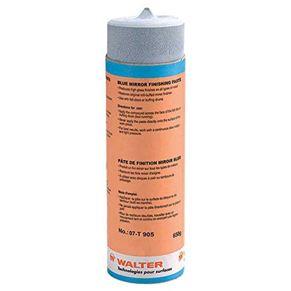 Walter 07T905 Polishing Paste - Metal Finishing Paste for Stainless Steel, Aluminum, 2000 Grit Polishing Paste. Abrasive and Finishing Supplies