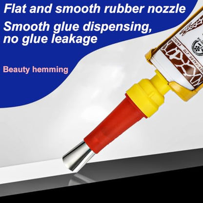 30Pcs Caulking Finisher Kit, Caulking Nozzle Tips Stainless Steel 18 Caulking Nozzle Applicators with 8 Connector Caulking Guns and 4 Grout Scraper for Bathroom Kitchen Doors Windows - size: 30Pcs