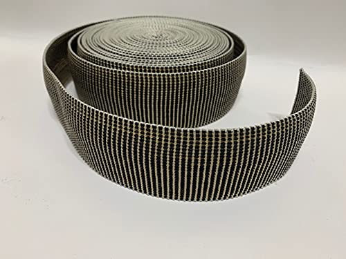 Upholstery 20% Strength Heavy Duty Elastic Webbing 2" Wide Sell BY THE Yard