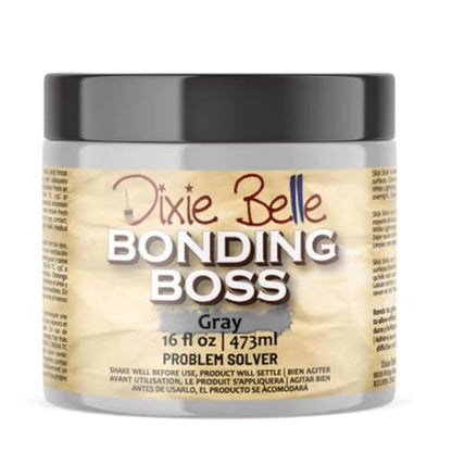 Dixie Belle Paint Company Bonding BOSS Paint Primer - Gray (16oz) - color: Gray, size: 16 Fl Oz (Pack of 1)