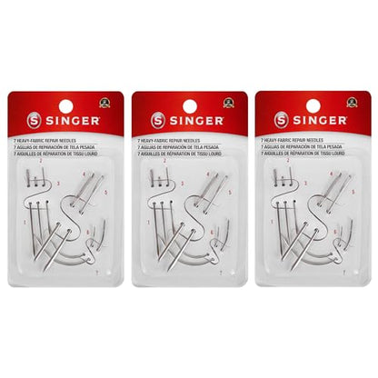 SINGER Heavy Duty Household Hand Needles 7 Count, 3-Pack - style: 3-Pack