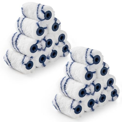 2 Inch Microfiber Paint Roller Covers, 3/8" Nap, 20 Pack - size: 2 Inch Paint Roller Kit, 20 Pack