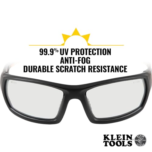 KLEIN TOOLS Full Frame Professional Safety Glasses, Polarized Lens - size: Polarized