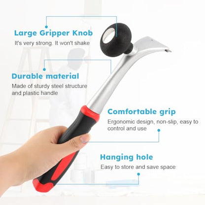 2-1/2" Ergonomic Carbide Scraper, Heavy‑Duty Handheld Paint Scraper