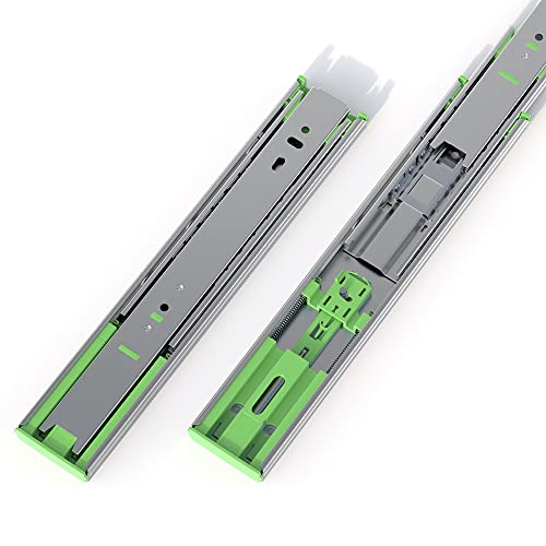 FivePears 2 Pairs 10 Inch Heavy Duty Soft Close Drawer Slides, 150 Lb Load Capacity Full Extension Ball Bearing Side Mount Drawer Runner, Rv Tool Box Kitchen Cabinet Drawer Self Closing Glide Rails - size: 10 Inch
