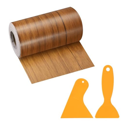 PATIKIL Wood Grain Repair Tape 4"x33" for Furniture Ash-Tone Grain - color: Ash-Tone Grain, size: 4"x33'