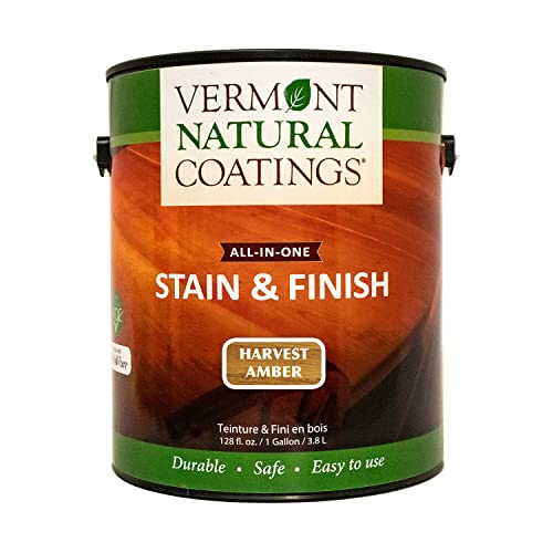 Vermont Natural Coatings PolyWhey Stain & Finish - Harvest Amber - Gallon - color: Harvest Amber, size: Gallon