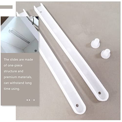 iplusmile Drawer Slides Heavy Duty Cabinet Slides 7.28 inch Drawer Replacement Parts with Accessories Side Mount Slides for Tv Cabinet Cupboard Repair - size: 2 Pairs - 18.5cm