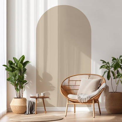 Fuutreo Arched Border Wall Stencils Kit for Painting Large Pattern on Classroom Wall, Vinyl Removable Edge Paint Stencil for Nursery, Bedroom Living Room Home Boho Decorations