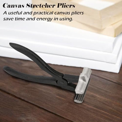Rongon Canvas Stretcher, Metal Canvas Plier for Art Oil Framing Tool