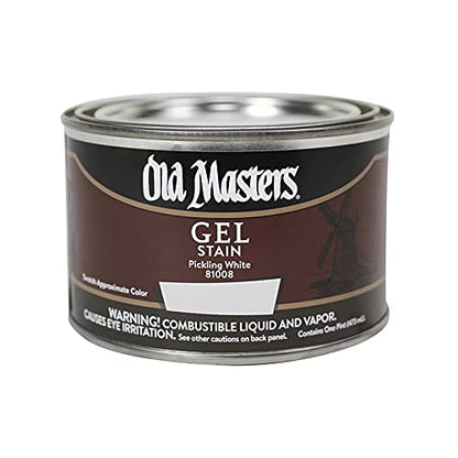 Old Masters Pickling White Gel Stain 1 pt.